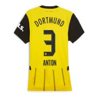 Camisa de time de futebol Borussia Dortmund Waldemar Anton #3 Replicas 1º Equipamento Feminina 2024-25 Manga Curta